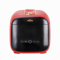 Nouvelle arrivée : Mini cuiseur à riz intelligent 3L 500W à faible teneur en sucre avec cuve antiadhésive et minuterie à écran tactile pour la maison, la cuisine et l'hôtellerie