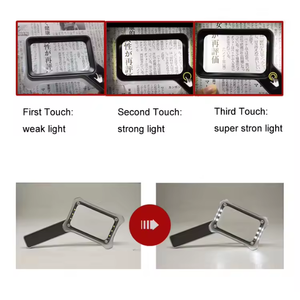 Có thể sạc lại tầm nhìn Viện trợ với ánh sáng tầm nhìn thấp <span class=keywords><strong>Reader</strong></span> cho người già và trẻ em xách tay cầm tay kính lúp - Product Image 4