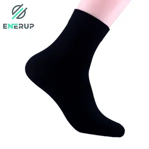 Enerup algodón negro las mujeres de negocio Oem personalizado venta Al Por Mayor Calcetines Al Por Mayor tobillo Mens vestido Calcetines