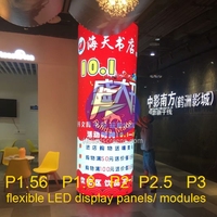 Écran flexible HD P1.2 P1.5 P1.8 P2 P2.5 P3 P4 Mur vidéo LED pour scène Location d'écran LED Écran LED grand écran Panneau LED