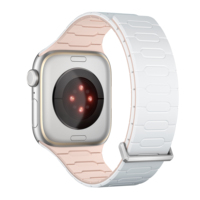 Eraysun, correa de goma, suave, transpirable, Unisex, reloj inteligente de moda para AppleAW-AP, mejora de herramientas, bandas de reloj de silicona magnéticas
