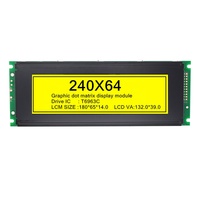 Module d'affichage LCD graphique 240x64 T6963C, module d'affichage à écran couleur