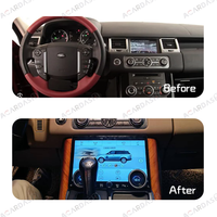 ACARDASH Nouveau panneau de commande numérique de climatisation, écran tactile LCD pour Land Rover Sport 2010-2013