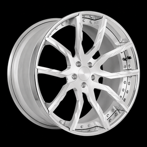 Jantes forgées Formato-ECL 22 24 pouces 5x112 5x130 5x120 argentées usinées à lèvre profonde pour <span class=keywords><strong>Rolls</strong></span>-<span class=keywords><strong>Royce</strong></span> Ghost Phantom <span class=keywords><strong>Wraith</strong></span> - Product Image 3