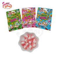 Sweet Sour Boom Sugar Chewy Candy Fruit Flavor Crispy Freeze Dried Candy