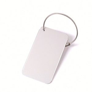 Wholesale Metal Fashion Portable Luggage <b>Tags</b> Travel Id Aluminum Alloy Luggage <b>Tags</b> Customized Bulk Blank <b>Name</b> <b>Tags</b> - Product Image 5