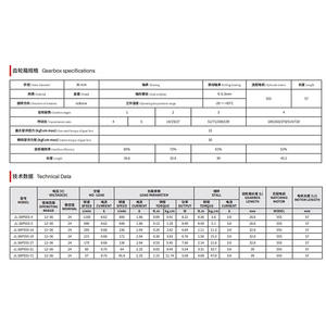 ग्रहीय गियरबॉक्स रिड्यूसर मोटर नो-लोड 880 आरपीएम अनुपात 10:1 - Product Image 6