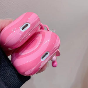 Coeur d'amour dégradé rose populaire avec pendentif étui pour écouteurs housse d'écouteur pour Airpods pour Airpods 2 pour <span class=keywords><strong>Airpods3</strong></span> pour Airpods4 - Product Image 5