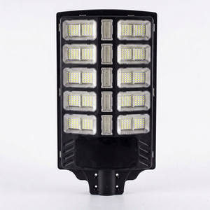 ไฟถนนพลังงานแสงอาทิตย์ 400W LED ABS IP67 ติดผนัง 20000 ชั่วโมง แผงโซลาร์เซลล์ซิลิคอนโมโนคริสตัลไลน์ รีโมทคอนโทรล ได้รับการรับรองมาตรฐาน CE/RoHS รับประกัน 2 ปี - Product Image 1