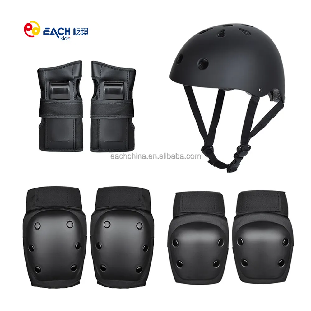 EACHKids Pads Knee Skateboard Knee Pads Sports Protective Gear Wholesale Road Mountain Bike Helmets Dirt Bike Helmet For Adults