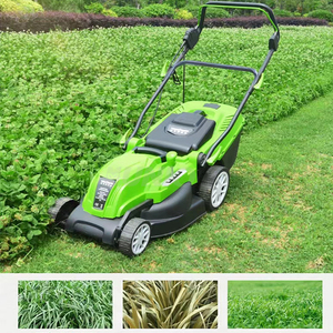 Cortacésped eléctrico de empuje manual de alta potencia de 2000W, pequeño dispositivo mágico de deshierbe doméstico, cortacésped - Product Image 5