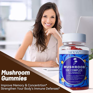 Wholesale Dietary <b>Supplement</b> Mushroom Gummies Boost Energy Gummy <b>Collagen</b> Candy - Product Image 5