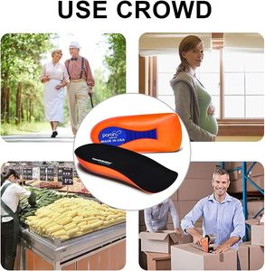 Solette Ortopediche Red Wing per Fascite Plantare Donna Uomo - Inserti Ammortizzanti per Sovrappronazione - Product Image 6