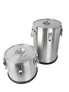 DFc0708 4L 6L 10L 15L 18L 20L 25L 30L Contenant isotherme personnalisé en acier inoxydable pour aliments et soupes, maintien au chaud - Product Image 1