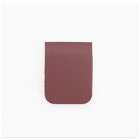Marque-page magnétique en cuir PU souple gaufré, porte-livre rectangulaire transfrontalier, cadeau de lecture, porte-page, porte-notes