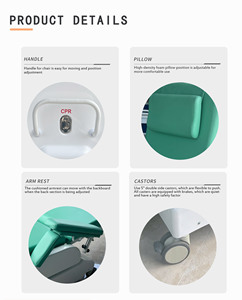 Fabricante de Silla de Diálisis ORP-TX-2 Silla Eléctrica de Hemodiálisis para Hospital Sillón Reclinable Médico para Paciente de Quimioterapia - Product Image 3