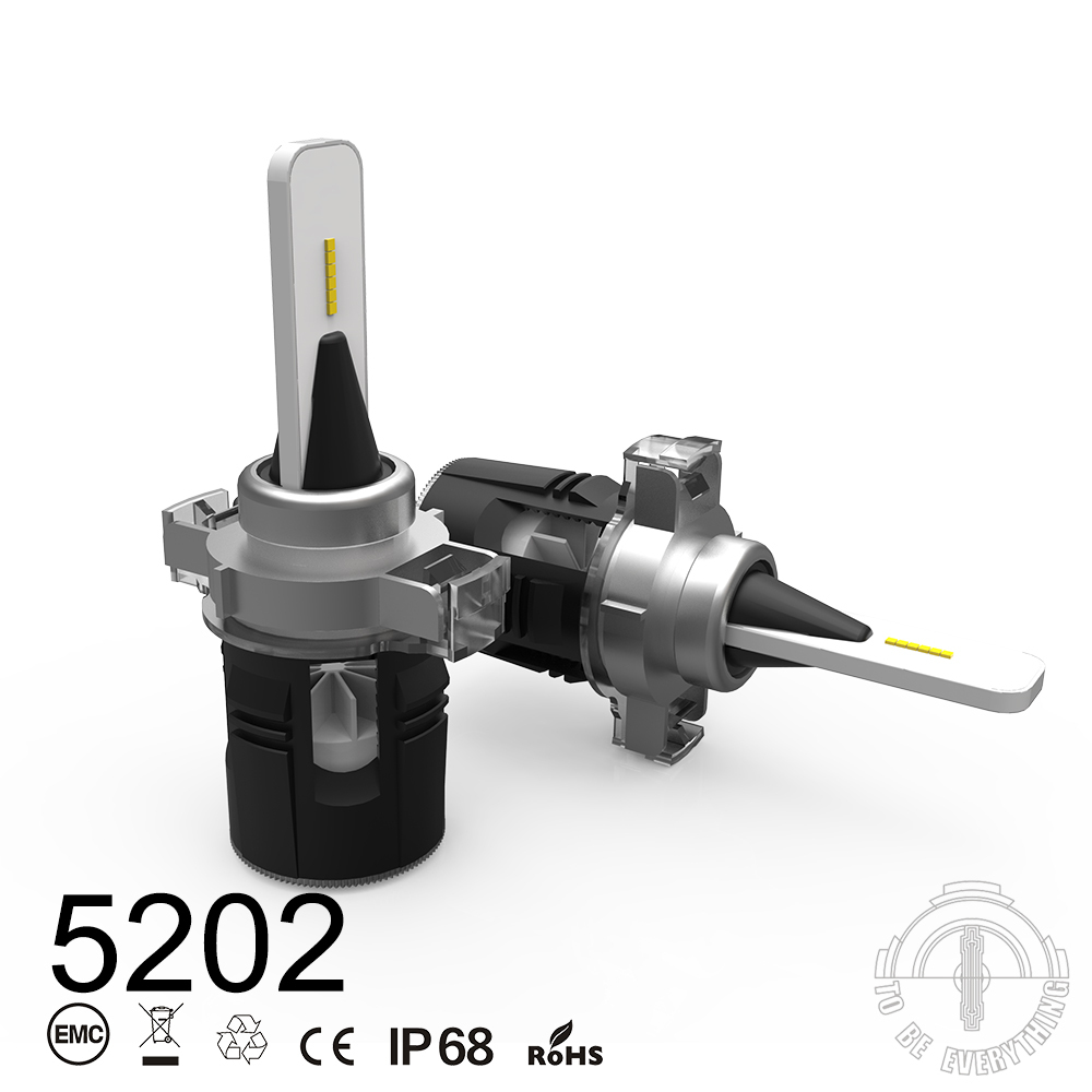 Balle B6 LED Phare Mince Kit de Conversion 24 W CSP Y11 Puces Tout-en-un Blanc Pur 6000 K L'ampoule de Lampe de Voiture