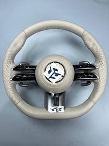 Volant en fibre de carbone LED noir piano personnalisé, style amélioré, pour Mercedes-Benz Classe A/B/C/E/G/S, CL, GL, <span class=keywords><strong>SL</strong></span>, <span class=keywords><strong>AMG</strong></span> GT - Product Image 5