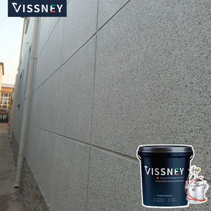 Pintura de pared exterior con efecto de piedra Vissney, revestimiento impermeable resistente a las manchas a prueba de fregado para edificios, villas, fachadas - Product Image 6