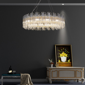 Haute qualité Pendentif Lumière salon or lustres en cristal modernes pour salle à manger - Product Image 3