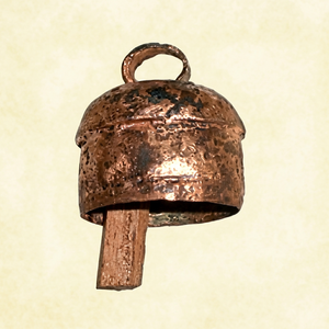 Campana de Metal Rústica Pulida, Adorno Colgante con Temática Animal, Artículo Coleccionable - Product Image 1