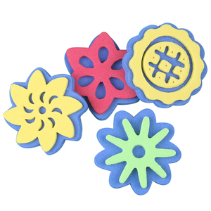 EVA Painting spugne pittura in schiuma Stamper doppio lato <span class=keywords><strong>spugna</strong></span> spugne <span class=keywords><strong>disegno</strong></span> per bambini - Product Image 1