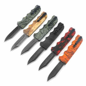 <span class=keywords><strong>Kalashnikov</strong></span> Cuchillo Táctico Plegable para Acampar al Aire Libre, Hoja Fija de Acero Inoxidable con Mango de Aleación de Zinc, Personalización OEM - Product Image 3