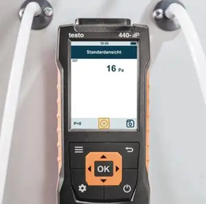 Testo 440 DP Instrument de mesure de la vitesse du flux d'air intérieur et de l'IAQ avec capteur différentiel - Product Image 2