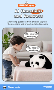 Nuevo escritorio inteligente 2025, robot musical, juguete de compañía con IA, panda de peluche parlante, juguetes para niños, aprendizaje divertido con Chat GPT - Product Image 6