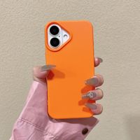 Étui en cuir pour iPhone 16 Pro Max étui iPhone 11 12 13 14 15 Pro Max 16 Plus couleur unie Silicone souple antichoc couverture mate