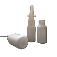 Botella Recargable de Spray Nasal de 10 ml Personalizada para Envasado Médico, Botella de Spray Vacía de Plástico, Botellas de Spray Nasal con Bomba Pulverizadora