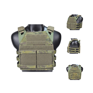 사용자 정의 카모 500D 나일론 전술 조끼 경량 몰 CP 스타일 JPC2.0 플레이트 캐리어 수영 컷 야외 페인트 볼 전투 - Product Image 3