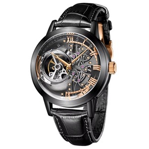 Drioshipping High End New Stainless Steel Luxury Watch Tourbillon Automatic Movement Mechanical Watches for Men - Product Image 1