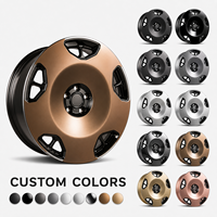 Jantes forgées Deep Dish de 20 et 21 pouces pour BMW Tesla Alpina Style, jantes en alliage d'aluminium forgé noir brillant sur mesure