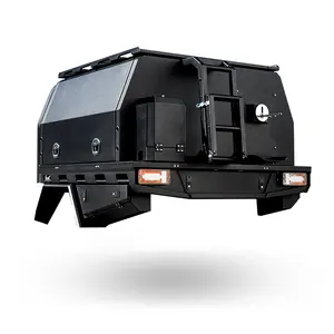 Lamax çift tek ekstra kabin alüminyum ute tepsi ve kanopi ile köpek kutusu ve araç kutusu için kamyonet