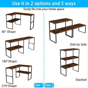 Estante Esquinero Ajustable de Bambú para Encimera de Cocina, Organizador de Especias de 3 Niveles, Soporte de Almacenamiento de Madera Multiusos para Despensa - Product Image 3