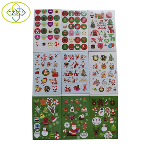 <span class=keywords><strong>Adesivi</strong></span> in Vinile Personalizzati 'Buon Natale' Fustellati Impermeabili per Regali - Product Image 2