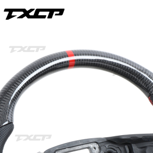 Volant en fibre de carbone pour Ford Escape1 Focus ST <span class=keywords><strong>RS</strong></span> <span class=keywords><strong>Fiesta</strong></span> MK2 MK3 Led Volant - Product Image 4