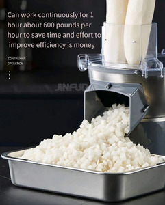 Coupe-légumes industriel commercial trancheuse de pommes de terre découpeuse de salade coupe-légumes - Product Image 4