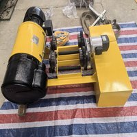 Palans électriques à câble en acier à faible encombrement de 3 et 5 tonnes, neufs, pour usage domestique, hôtels, imprimeries, avec télécommande à écran tactile