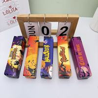 Mainan Squishy TPR Tema Halloween, Kotak Misteri, Pereda Stres, Karakter Hantu Labu, Set Kotak Hadiah untuk Souvenir Pesta