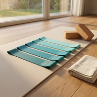 Équipement de Pilates avec haltères, Ensembles d'accessoires de Pilates, Bandes de résistance sur mesure, Cercles magiques, Blocs de yoga, Anneaux de Pilates