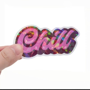 Pegatinas Adhesivas Holográficas de PVC Personalizadas, Calcomanías de Dibujos Animados Cortadas a Troquel, Resistentes al Agua y con Protección UV para Autos, <span class=keywords><strong>Laptops</strong></span>, Ventanas y Vasos - Product Image 2