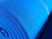 Rouleau de mousse de silicone à cellules ouvertes densité 100 kg/m³ SHB-10-10, épaisseur 10 mm, pour table de presse à chaud et repassage