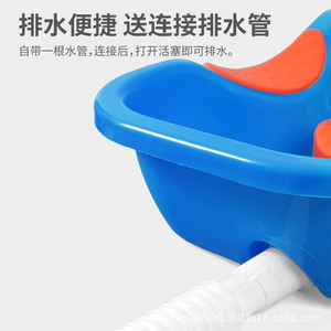 Bac à shampoing Lfcare de forme irrégulière en PE, facile à nettoyer, avec peigne et cuillère, pour usage en lit - Product Image 4