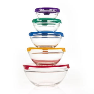 Frutero Redondo <span class=keywords><strong>de</strong></span> Vidrio Transparente en Oferta - Product Image 4