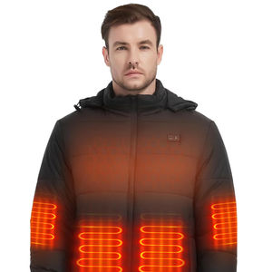 Chaqueta Térmica Unisex para Esquí y Snowboard, 7.4V 20000mAh, Impermeable, Cortavientos, Ecológica, Diseño Freestyle de Nailon/Algodón - Product Image 1