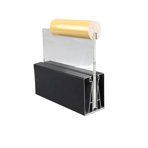 Profils de canal en U en alliage d'aluminium avec <span class=keywords><strong>fente</strong></span> lumineuse Accessoires en verre montés de qualité supérieure - Product Image 2
