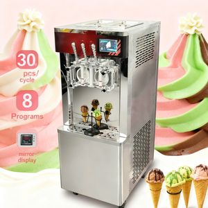 QDMECH produce <span class=keywords><strong>2</strong></span>+1 gusti misti, 8 dolcetti con ugelli 3D di forme varie, macchina per gelato di alta gamma. - Product Image 6