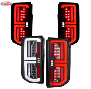 Luces Traseras LED Completas, Doble Tubo en C, Luz de Circulación Diurna DRL, Luz de Giro, Carcasa Negra, Lente Transparente para <span class=keywords><strong>Ford</strong></span> <span class=keywords><strong>Bronco</strong></span> 2021-2024, 2/4 Puertas - Product Image 1
